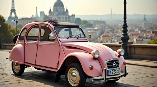 Exploring Paris in a Pink 2CV: The City Tour You'll Never Forge