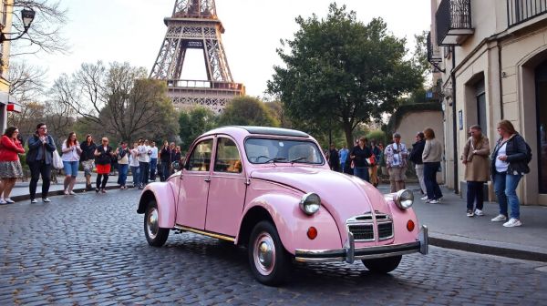 Unforgettable Paris Adventures: Ride a Pink 2CV Tour